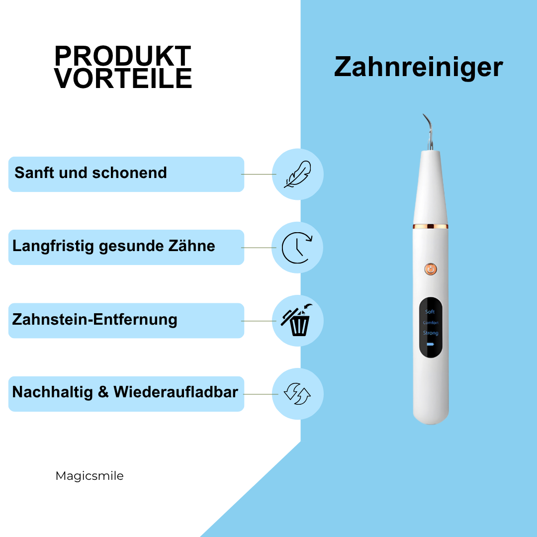 Magicsmile Zahnreiniger - Entfernt effektiv gelben Zahnstein