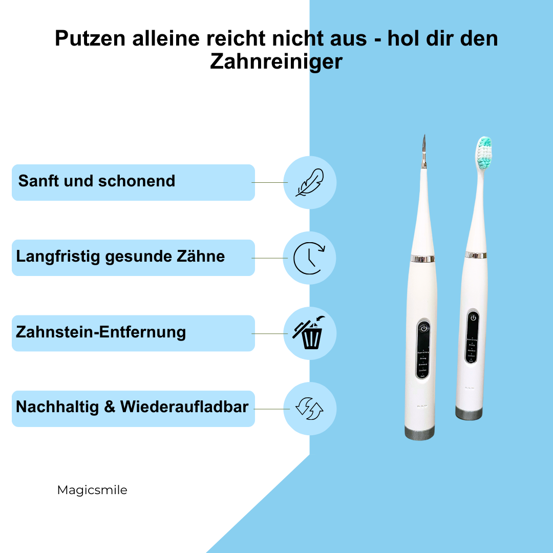 Magicsmile Zahnreiniger - Entfernt effektiv gelben Zahnstein