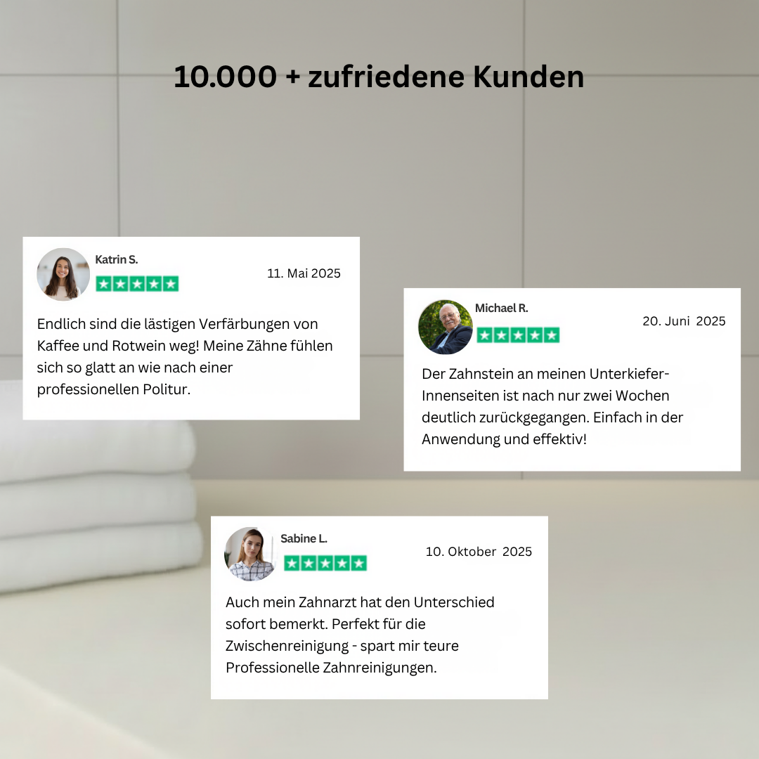 Zahnreiniger - Entfernt effektiv gelben Zahnstein